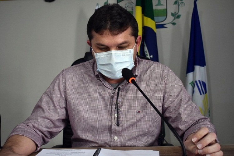 Presidente do legislativo local,vereador Ronnivom (PSD) 
